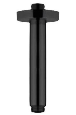 Потолочный кронштейн для верхнего душа Paini 50PZ744T615BI 15см чёрный матовый