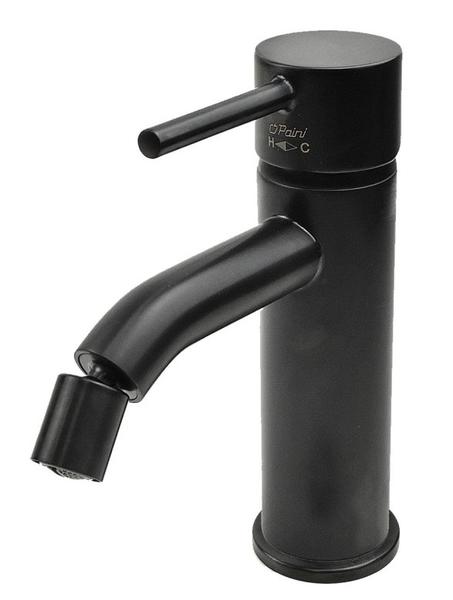Смеситель для биде Paini Cox 78PZ304O чёрный матовый