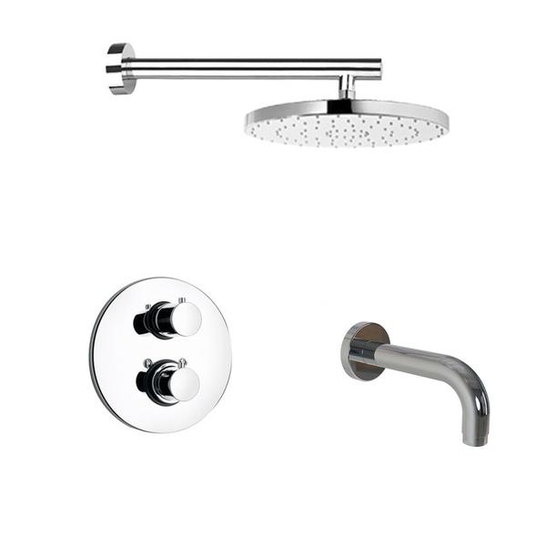 Душевой комплект Paini Cox 78CRSET26911THBATHHEAD с термостатом хром