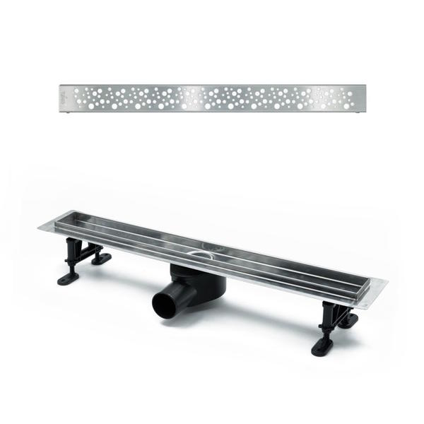 Душевой лоток Timo Standart DP20700-DR20700 хром матовый 70 см