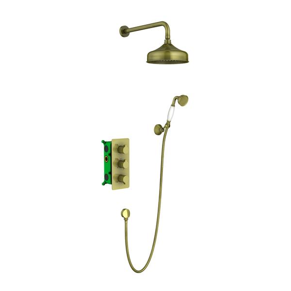 Душевая система Timo Petruma SX-5169/02SM с термостатом антик