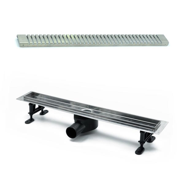Душевой лоток Timo Standart DP20700-LG20700 хром матовый 70 см