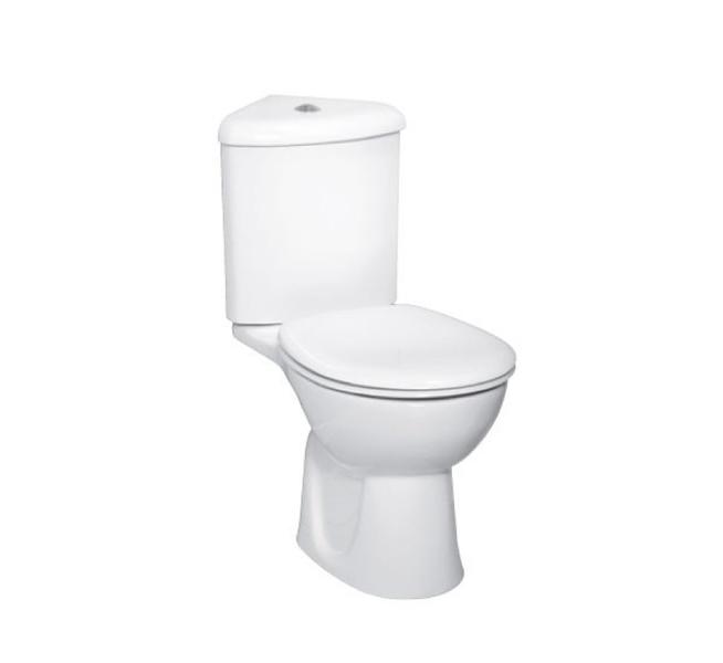 Унитаз напольный Vitra Arkitekt 9754B003-7201 угловой c микролифтом