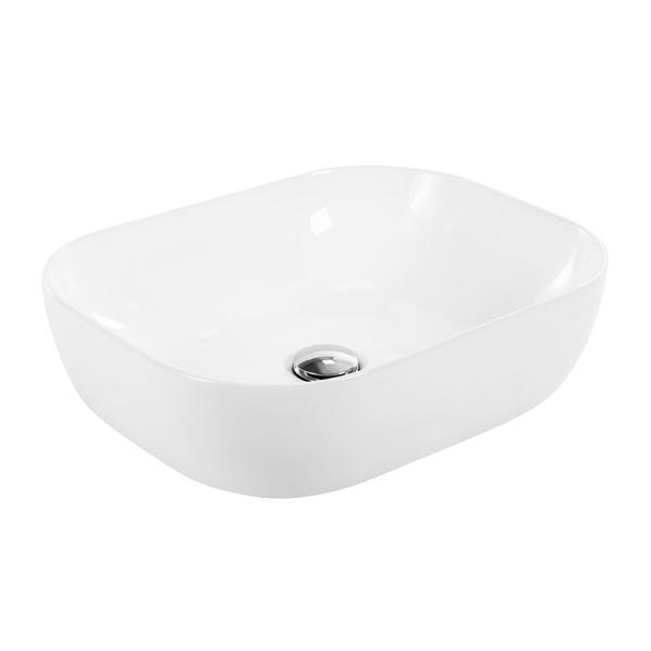 Раковина накладная BelBagno 50см белая BB1302