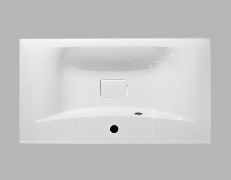 Раковина BelBagno из искусственного мрамора 80см BB800/450-LV-MR-PR