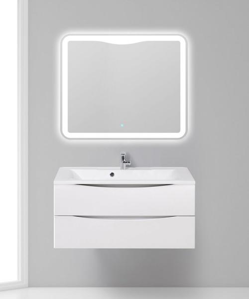 Тумба под раковину BelBagno подвесная 100x53см Bianco Opaco MARINO-1000-2C-SO-BO-P