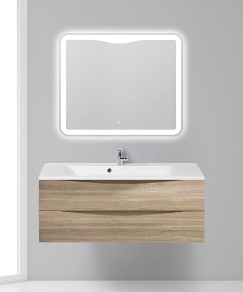 Тумба под раковину BelBagno подвесная 120x53см Rovere Bianco MARINO-1200-2C-SO-WO-P
