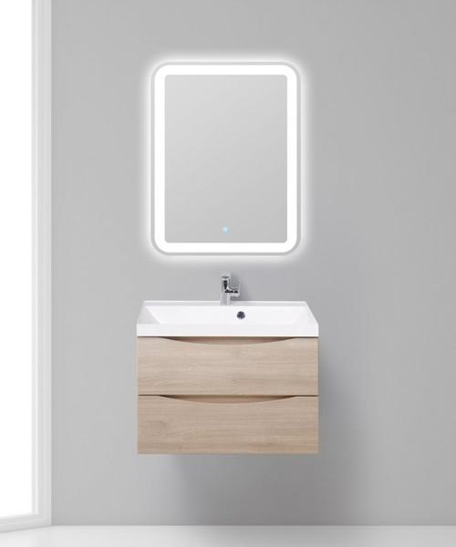 Тумба под раковину BelBagno подвесная 70x55см Rovere Grigio MARINO-700-2C-SO-RG-P