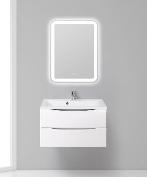 Тумба под раковину BelBagno подвесная 80x53см Bianco Lucido MARINO-800-2C-SO-BL-P