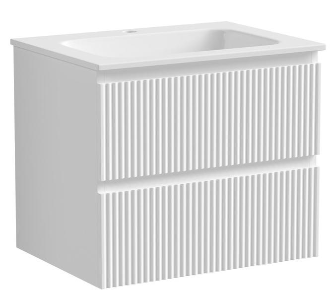 Подвесная тумба под раковину Sancos Snob R SNR60W 60см Bianco
