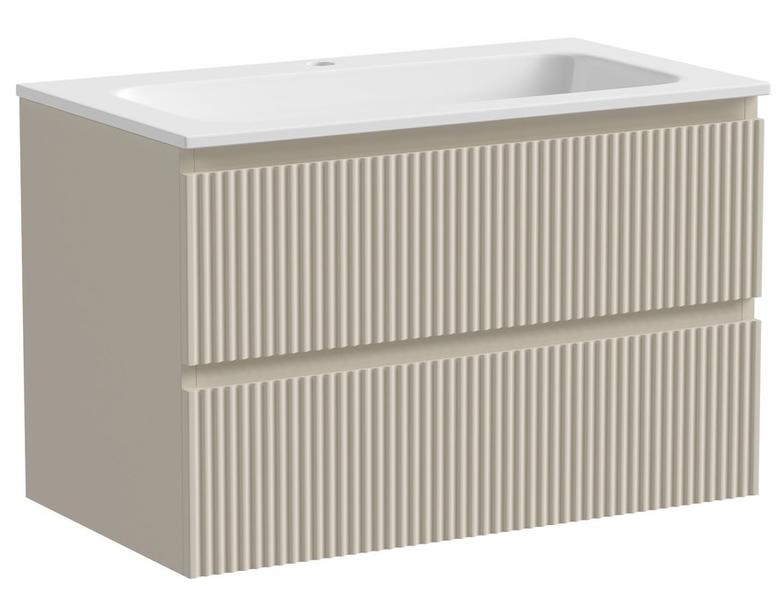 Подвесная тумба под раковину Sancos Snob R SNR80CE 80см Beige Soft
