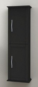 Шкаф-колонна Cezares 34x114 Nero grafite Tiffany 54964