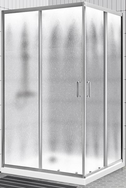 Душевой уголок BelBagno Uno-195 UNO-195-AH-2-120/100-CH-CR 120x100см хром