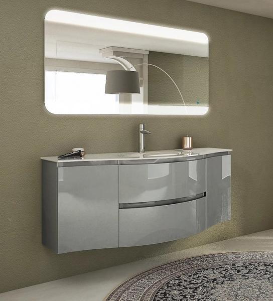 Зеркало с LED подсветкой Cezares 136x70 Vague 45006