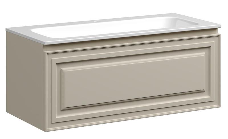 Подвесная тумба под раковину Sancos Very VR100CE 100см Beige Soft