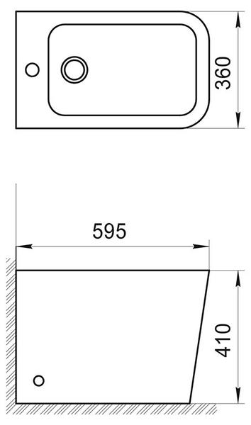 Биде напольное BelBagno Ardente-R BB003B — изображение 3