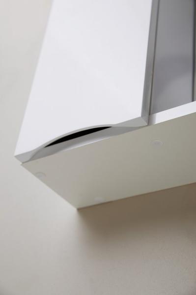 Зеркальный шкаф BelBagno с подсветкой левосторонний 60x75см Bianco Lucido MARINO-SPC-600/750-1A-BL-P-L — изображение 6