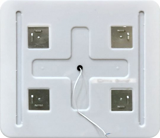 Зеркало BelBagno с LED-подсветкой и кнопочным управлением SPC-MAR-800-800-LED-BTN — изображение 4