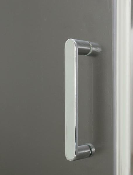 Душевой уголок прямоугольный, хром BelBagno UNIQUE-AH-1-100/115-90-C-Cr — изображение 5