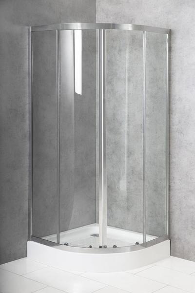 Душевой уголок BelBagno DUE 90x90см хром DUE-R-2-90-C-Cr — изображение 3
