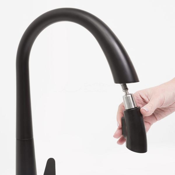 Смеситель для кухни Wasserkraft A8667 magic black — изображение 4