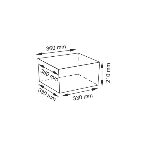 Wasserkraft Dinkel WB-580-L Плетеная корзина — изображение 4