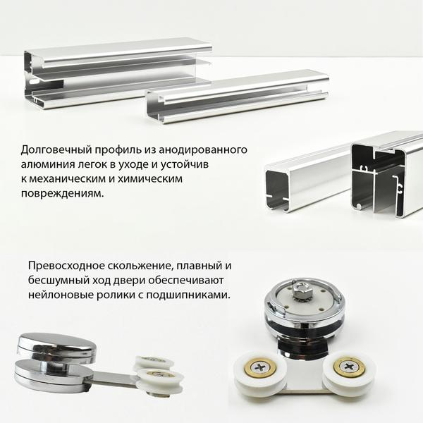 Душевой уголок Paini Dax 84CR12080 120x80см хром — изображение 5
