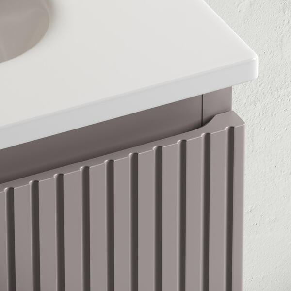 Подвесная тумба под раковину Sancos Snob T SNT100LSM левая 100см Doha Soft — изображение 6