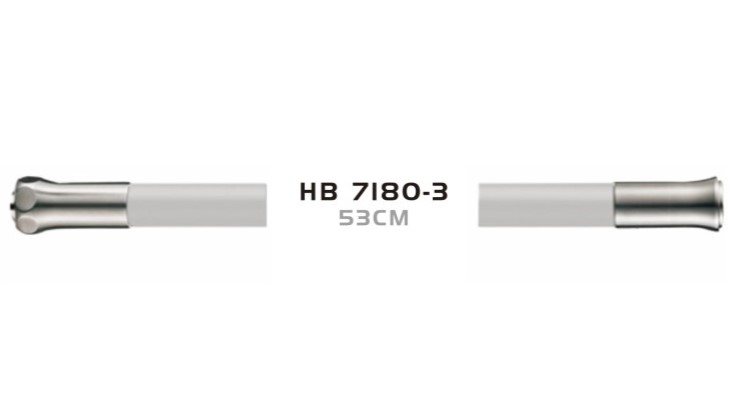Гибкий излив для кухонного смесителя Haiba HB7180-3 серый