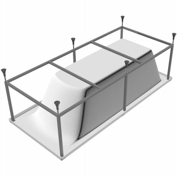 Каркас для ванны Vayer Savero 160x75 Гл000011997 Серый