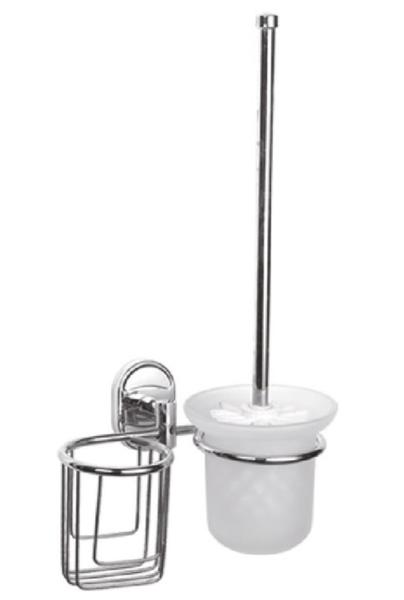 Ёршик Haiba HB1910-1 с держателем освежителя хром