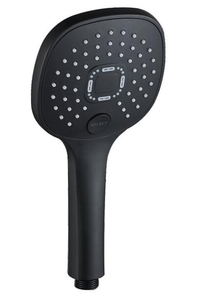 Душевая лейка Haiba HB37-2 чёрный матовый
