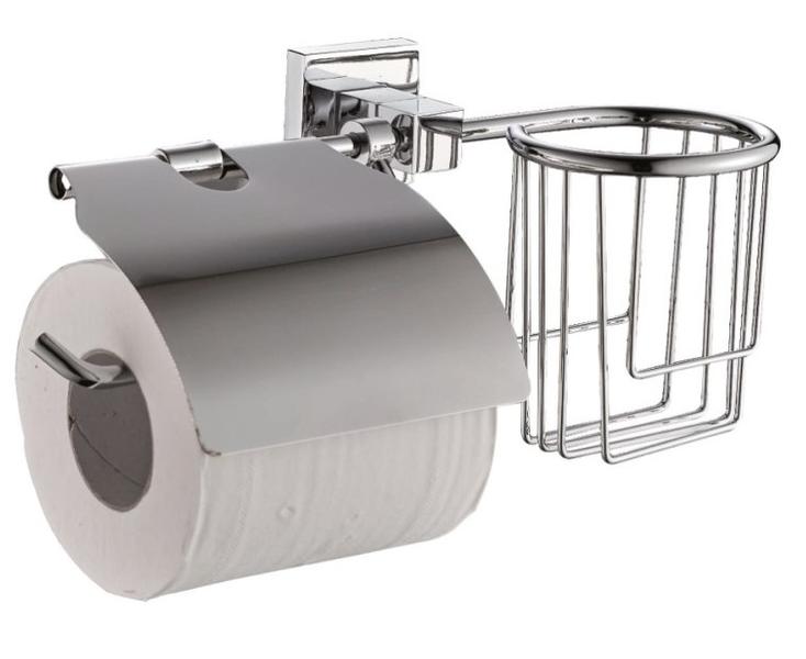 Держатель для туалетной бумаги Haiba HB8603-1 хром