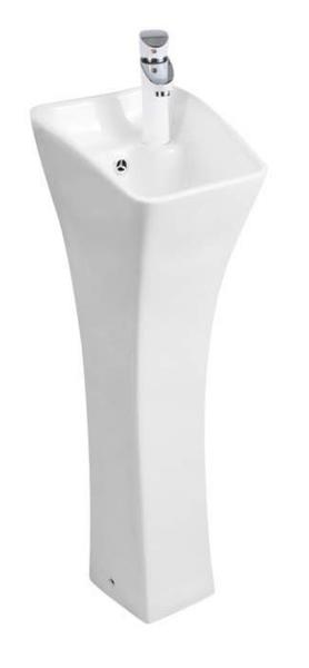Напольная раковина Gid M9012 30x89см белый