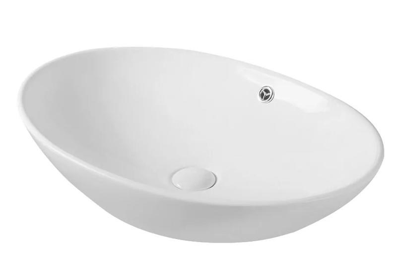 Накладная раковина Gid N9007 63см белый