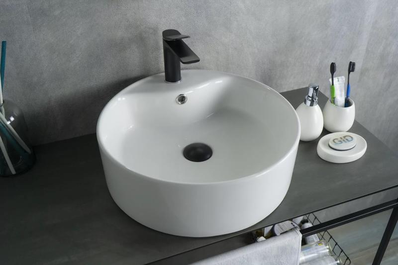 Накладная раковина Gid N9008b 46см белый