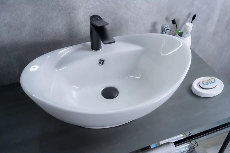 Накладная раковина Gid N9018 59см белый