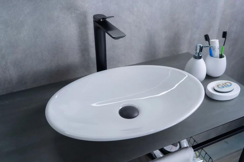Накладная раковина Gid N9022 50см белый
