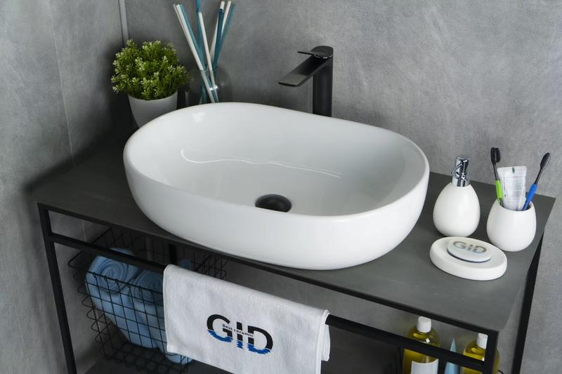 Накладная раковина Gid N9026a 60см белый — изображение 4