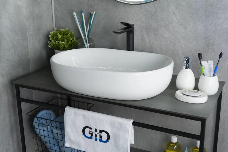 Накладная раковина Gid N9026a 60см белый — изображение 5