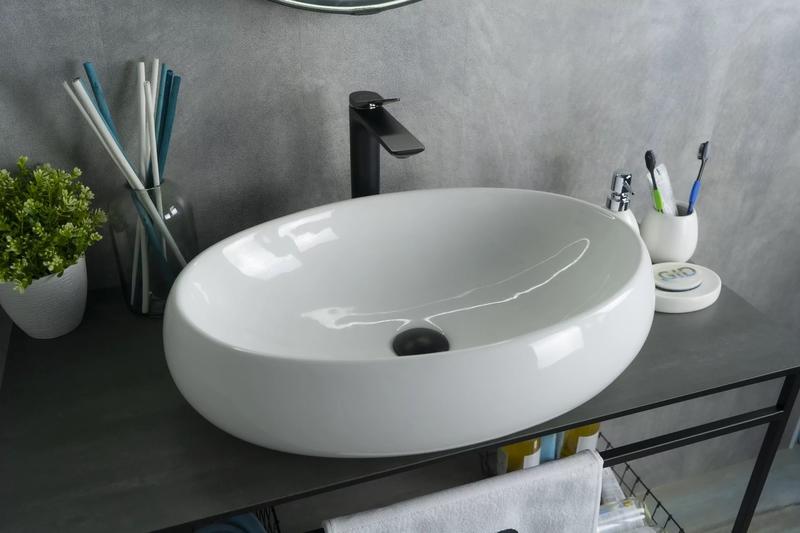 Накладная раковина Gid N9030a 60см белый
