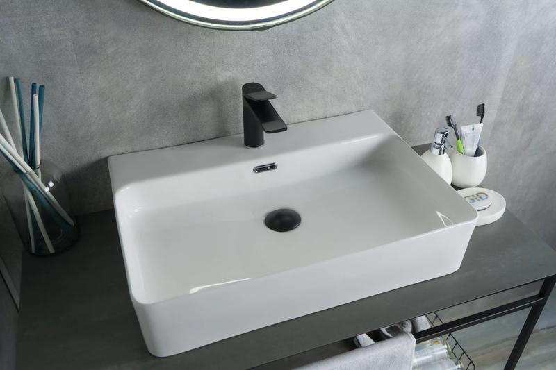 Накладная раковина Gid N9256 60см белый