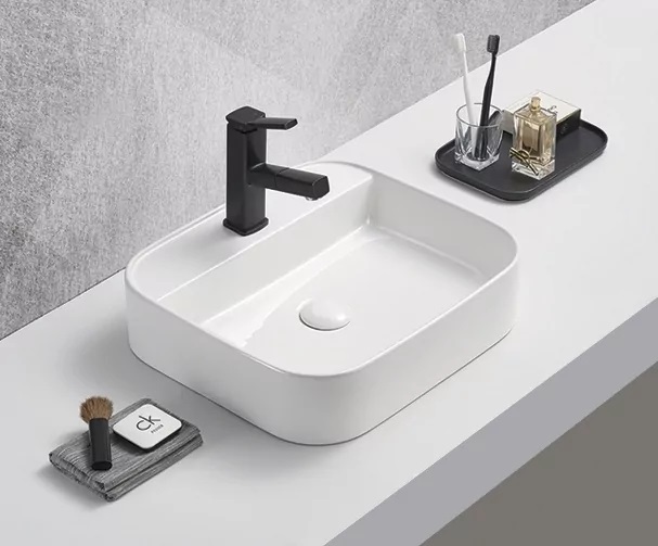 Накладная раковина Gid N9550 50см белый