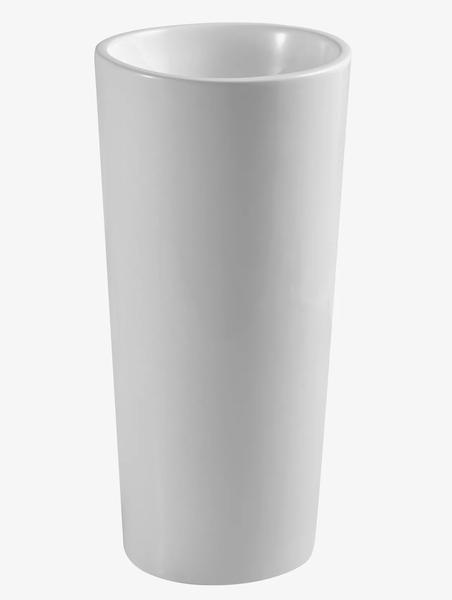 Напольная раковина Gid Nb130w 41x85см белый