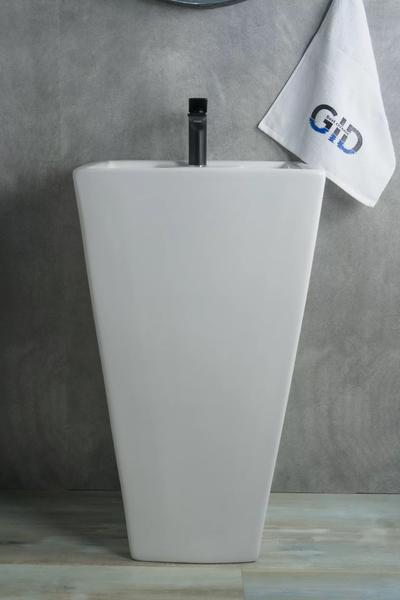 Напольная раковина Gid Nb145 46x81см белый