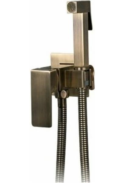 Гигиенический душ со смесителем Haiba HB5512-4 бронза