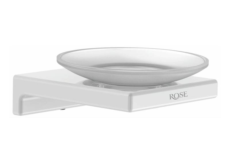 Мыльница Rose RG1803C белый