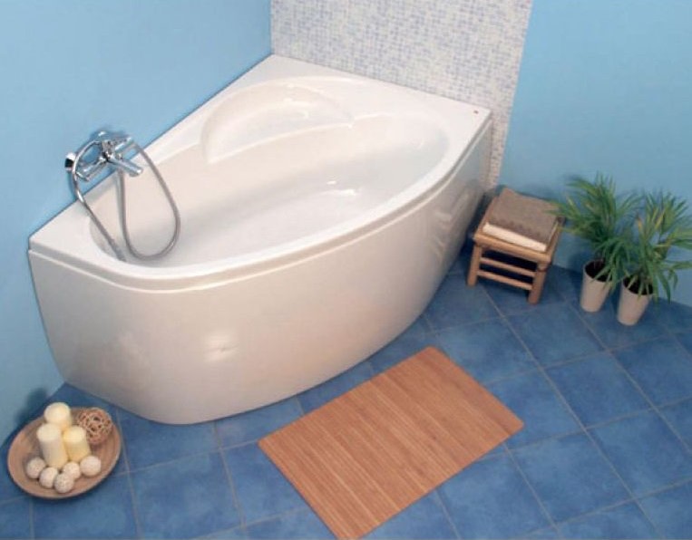 Акриловая ванна VagnerPlast Flora VPBA151FLA3PX-04 правая 150x100см белый — изображение 3