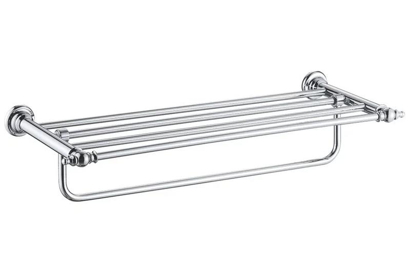 Полка для полотенец Rose RG1108 64см хром