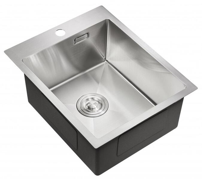 Мойка для кухни Milacio Denia 41 Steel MC.77460 нержавеющая сталь